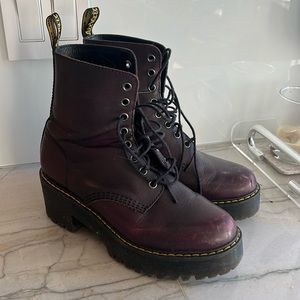 Doc Martens Shriver hi boot / maroon